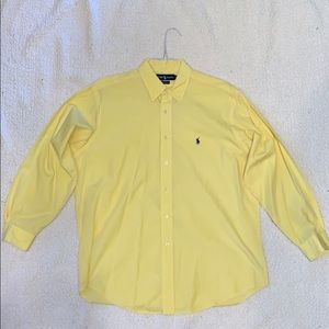 EUC Men’s Ralph Lauren long sleeve dress shirt